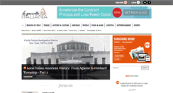 Desktop Screenshot of lagazzettaitaliana.com